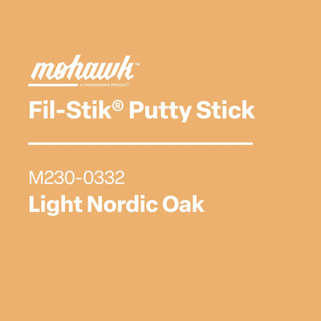 Mohawk M230-0332 Light Nordic Oak furniture scratch and nick touch-up stick