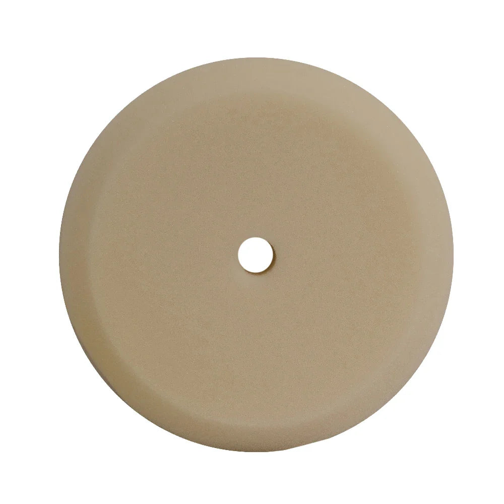9 inch Heavy-Cut White Edge Foam Pad for aggressive polishing and compounding automotive surfaces