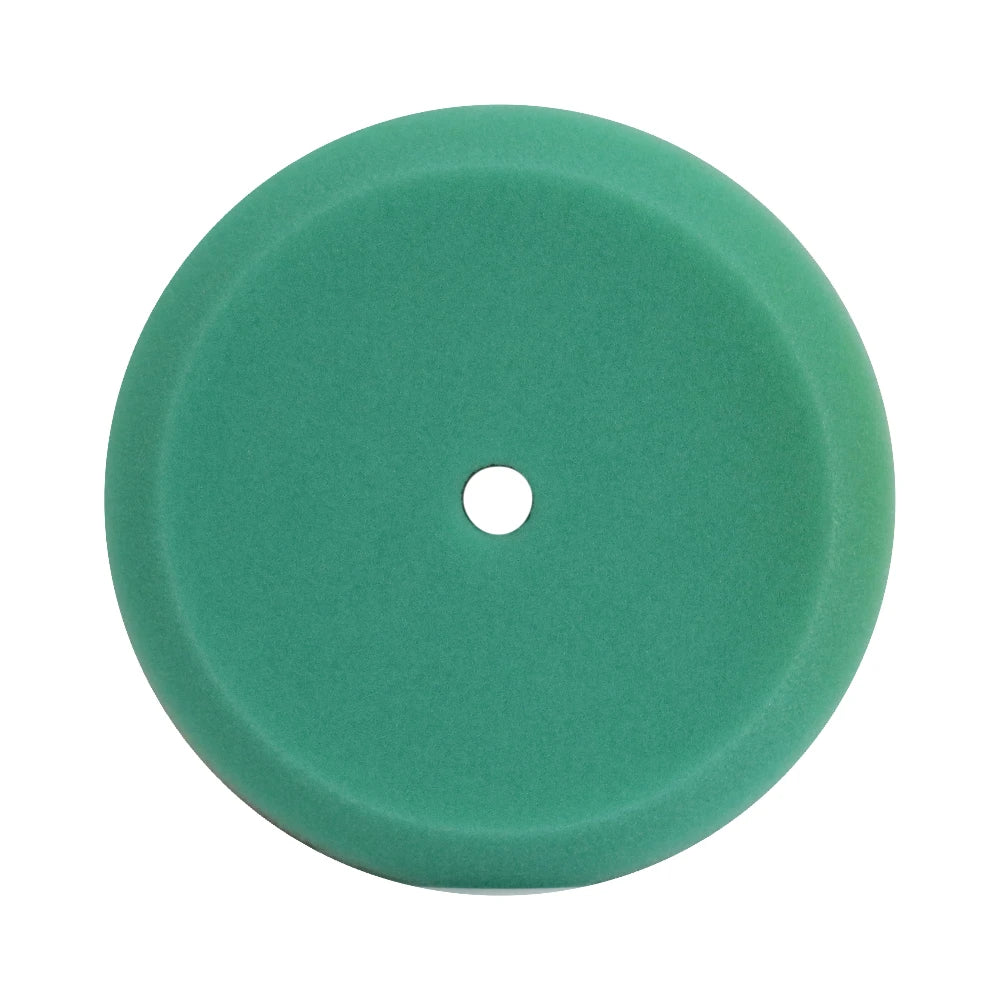 9 inch Lite-Cut Green Edge Foam Pad for light compounding and polishing automotive surfaces