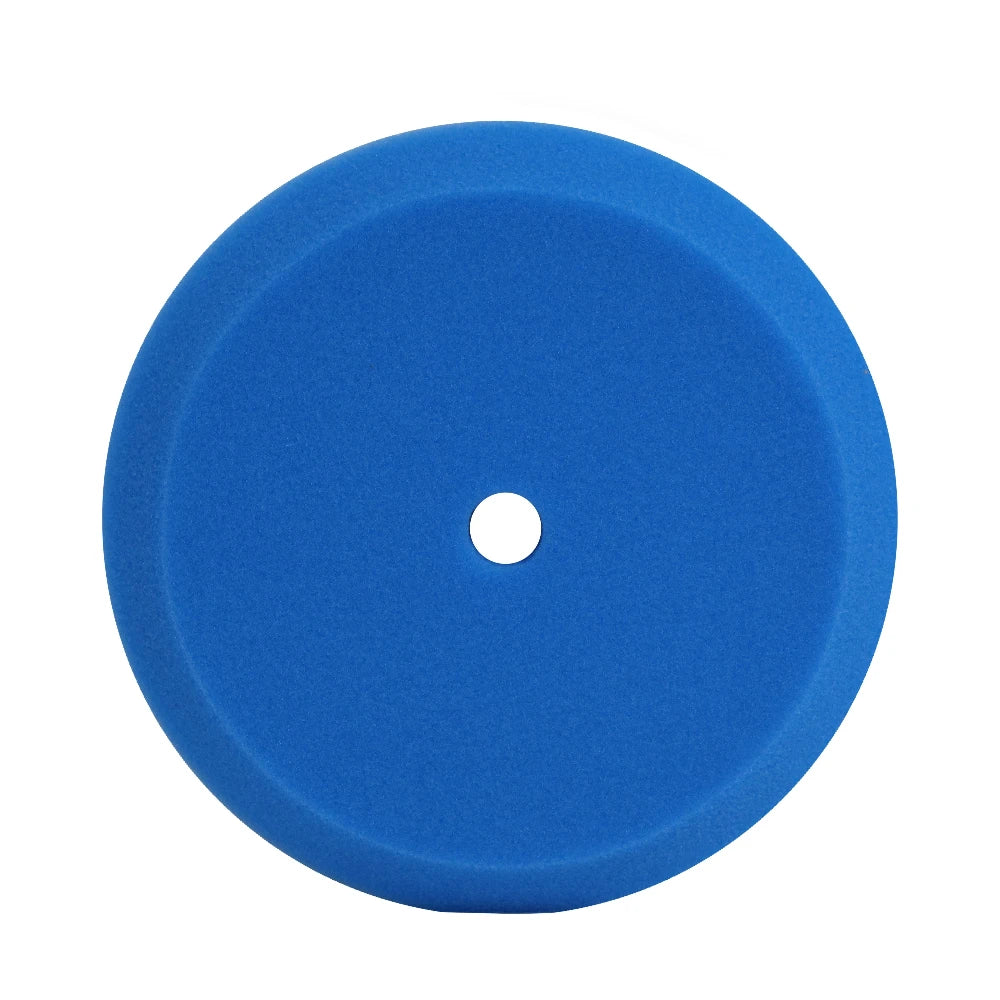 9 inch Soft Polish Blue Edge Foam Pad for light polishing and finishing automotive surfaces