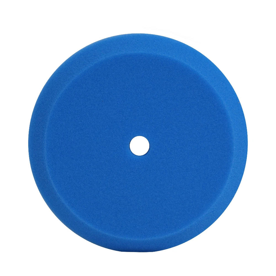 9 inch Soft Polish Blue Edge Foam Pad for light polishing and finishing automotive surfaces