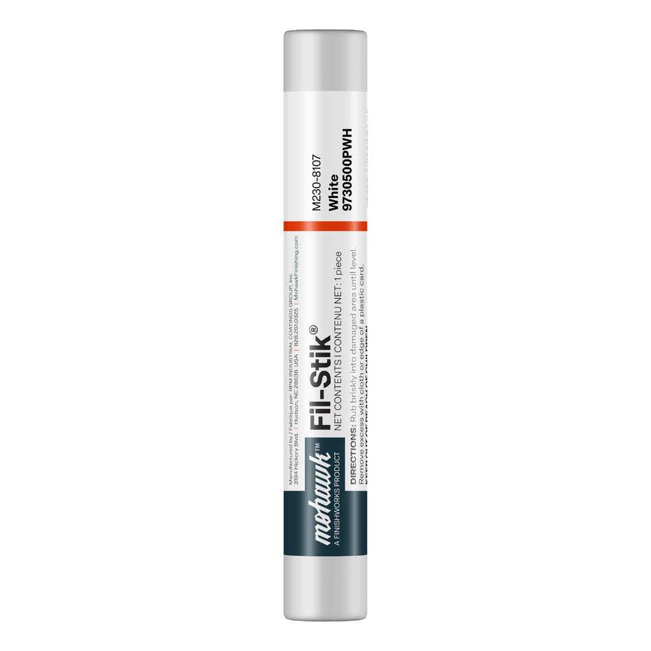 Mohawk White 9730500PWH Fil-Stik wax putty stick for wood repair