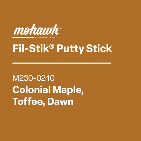 Mohawk M230-0240 Colonial Maple Toffee furniture scratch and nick touch-up stick