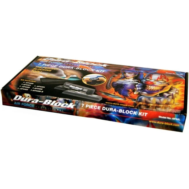AF44L 7 Piece Dura-Block Sanding Kit for precision sanding and surface preparation — Kolor Koalition