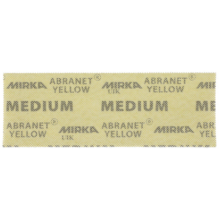 Mirka ABRANET YELLOW 3x9 in Grip Coarse, 20 Sheets/Box