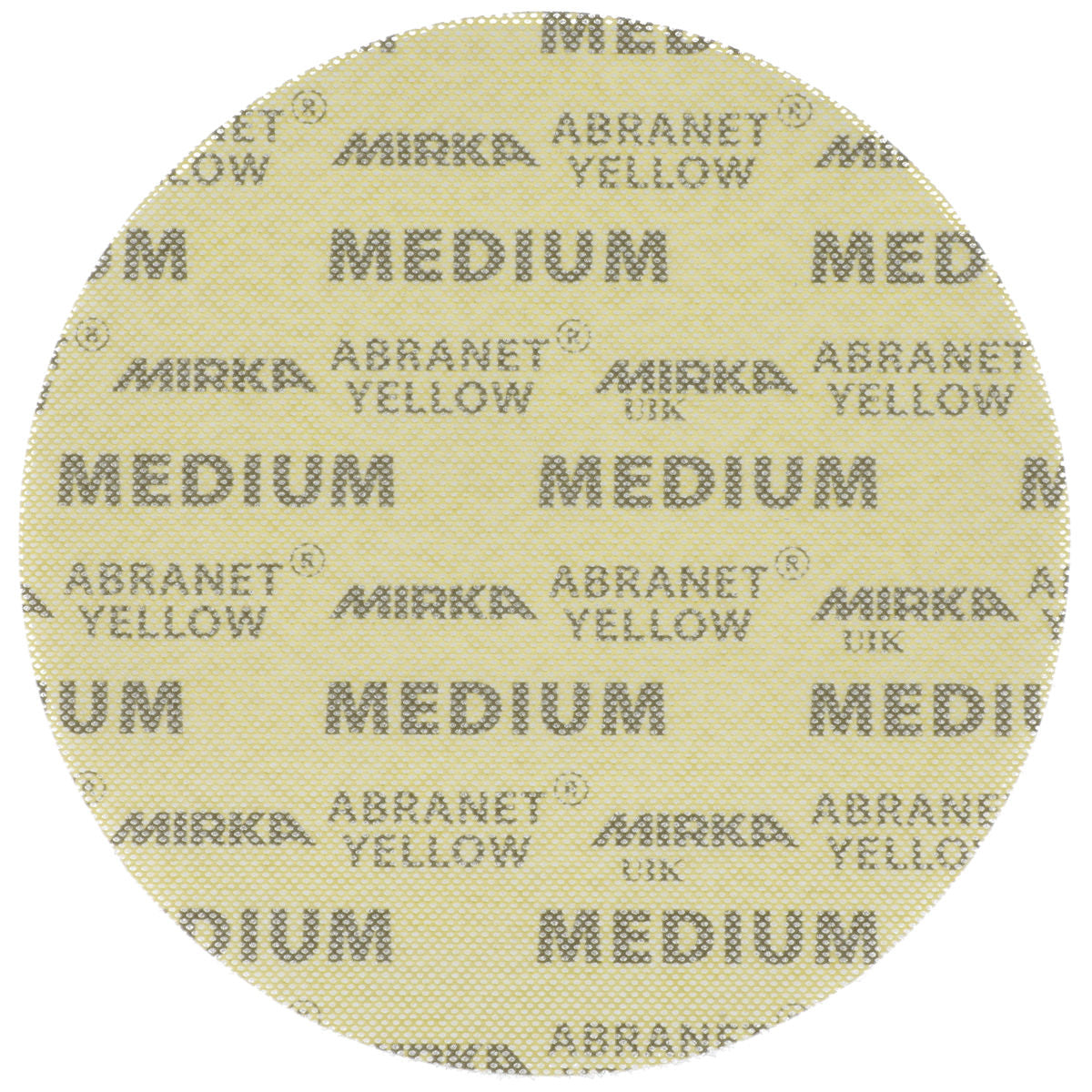 Mirka ABRANET YELLOW 9 in Grip Medium, 20 Discs/Box