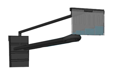 Mirka Alex Store Rack Hooks, 10/Pack