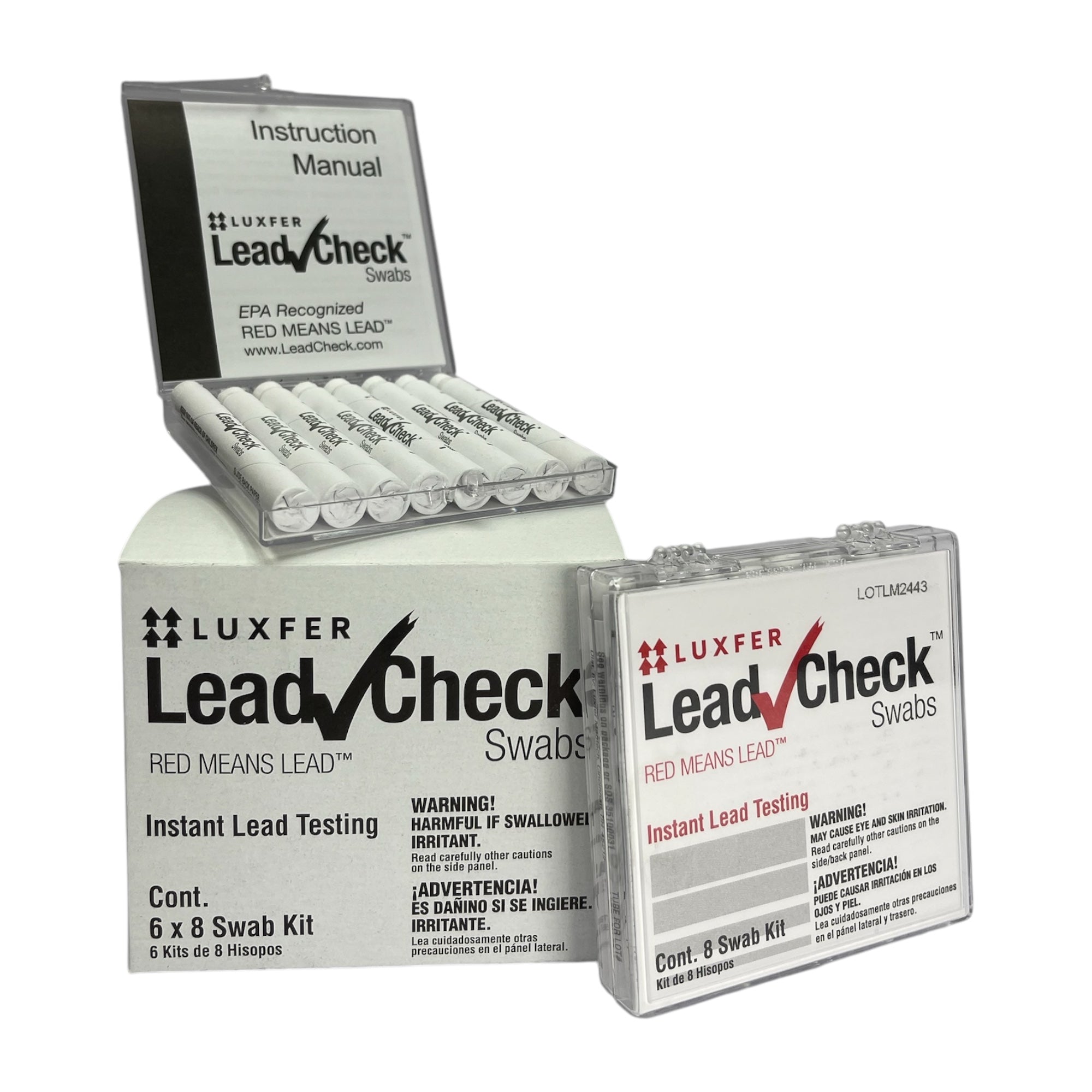 Luxfer LeadCheck Swabs EPA Approved Lead Test Kit – Legacy CTI Supply