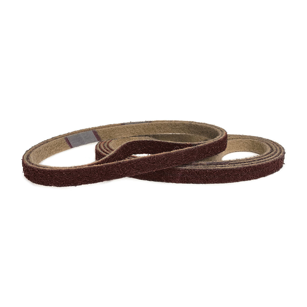 Mirka Non-Woven .5x18 in Coarse, 10 File Belts/Pkg