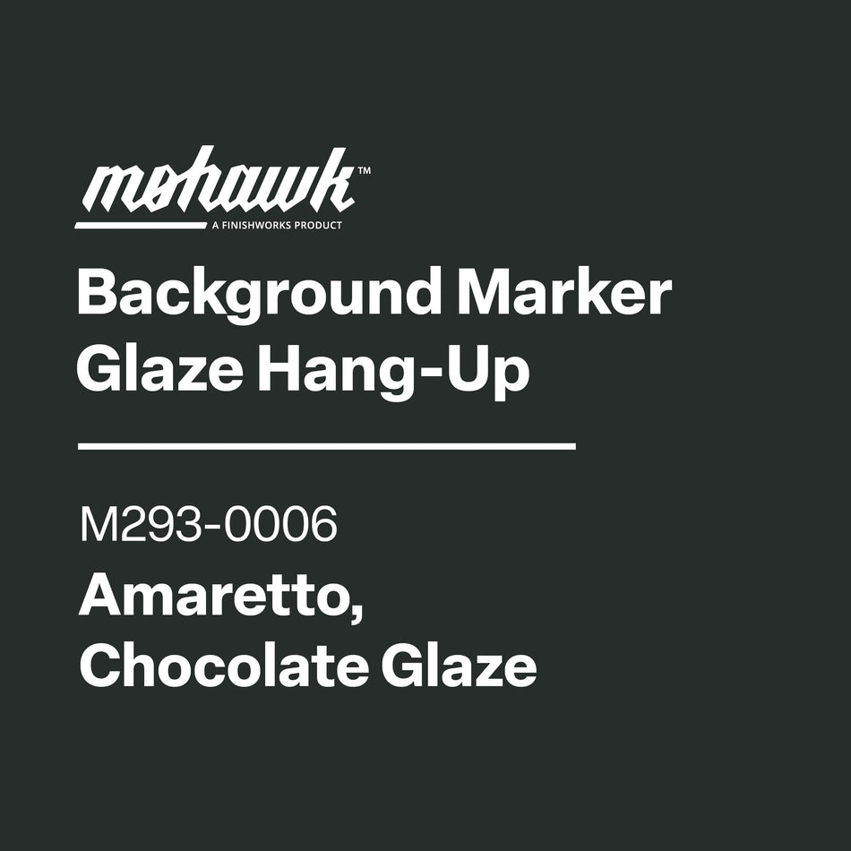 Background Marker Glaze Hang-Up Amaretto, Chocolate Glaze M293-0006