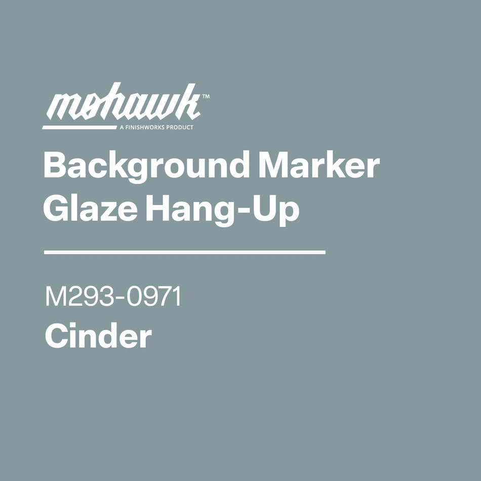 Background Marker Glaze Hang-Up Cinder M293-0971