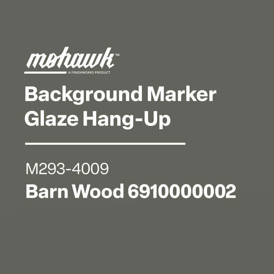 Background Marker Glaze Hang-Up Barn Wood 6910000002 M293-4009