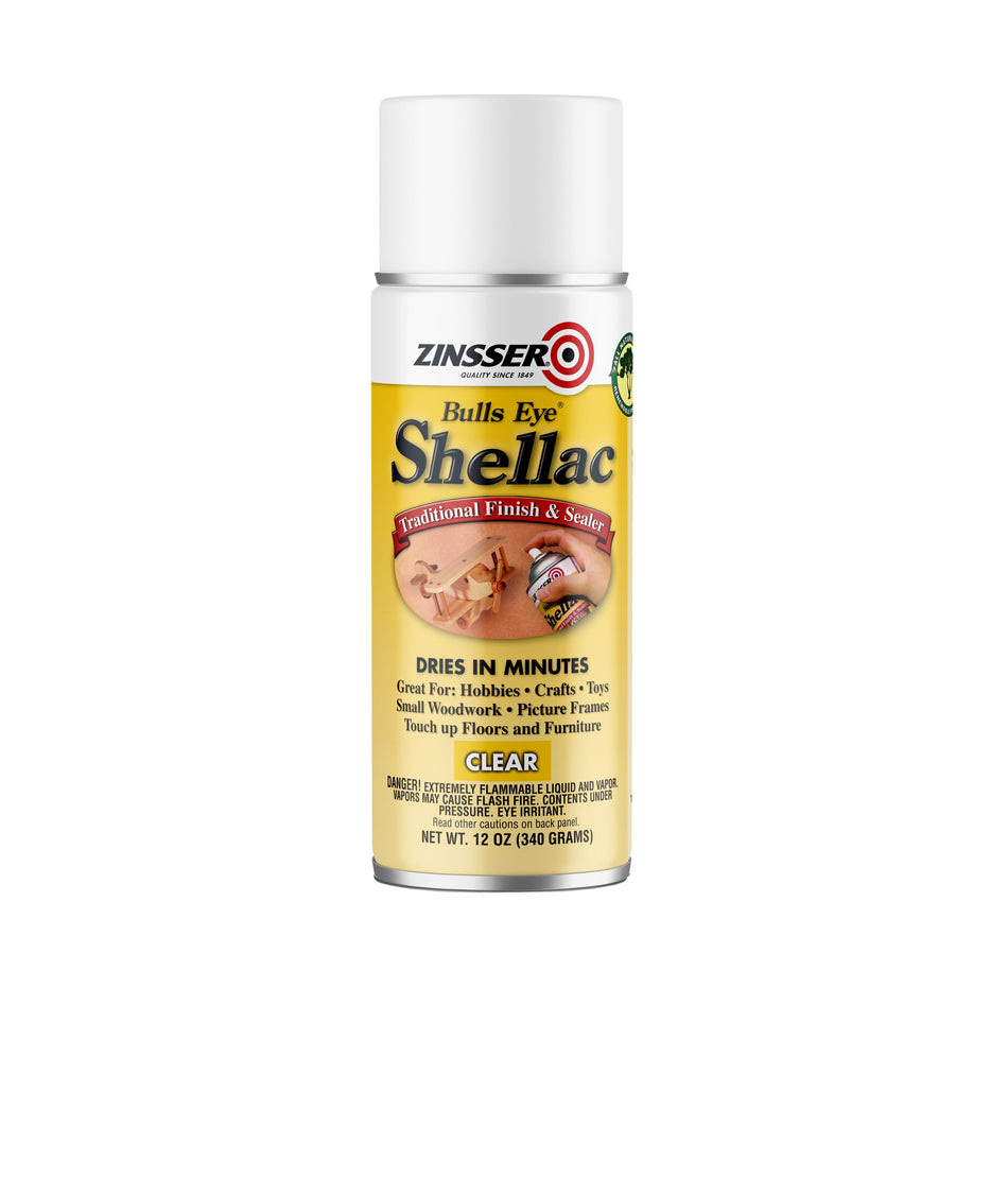 Mohawk Clear Spray Shellac  12 Oz