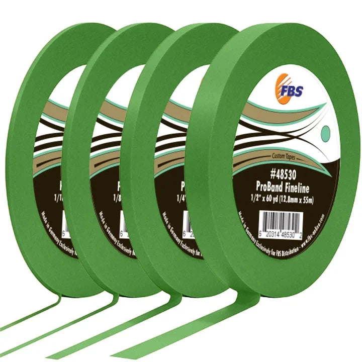 ProBand Green Fineline Masking Tape for Sharp Lines
