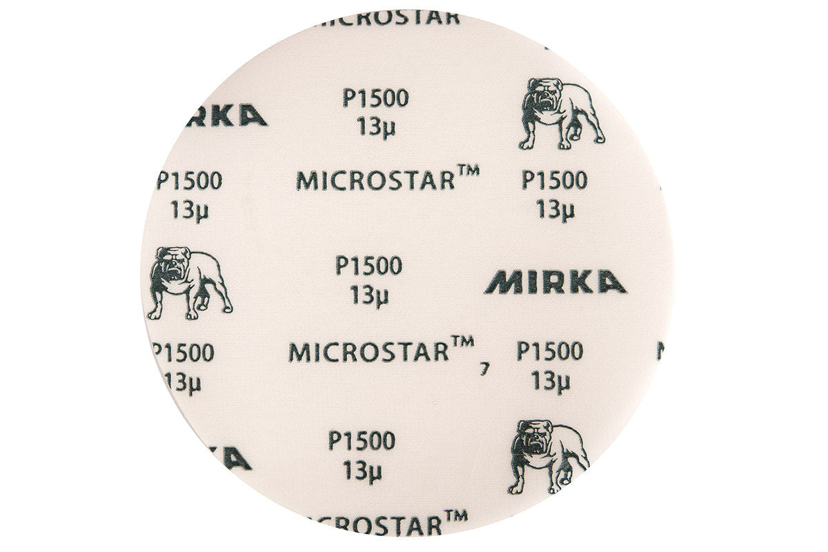 Mirka MICROSTAR 6 in Grip, 50 Discs/Box