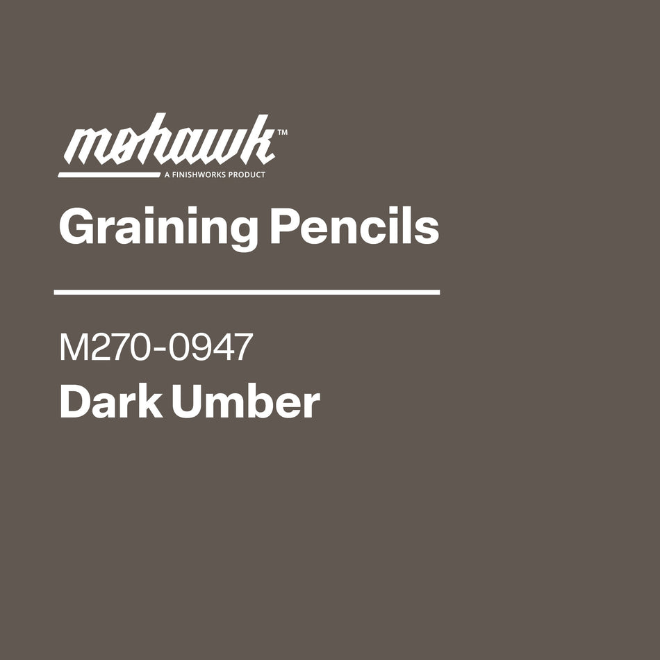 Graining Pencil Dark Umber M270-0947