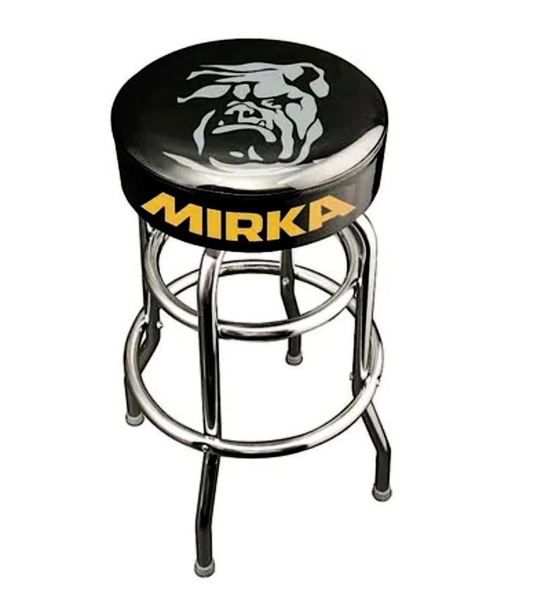 Mirka Bulldog Counter Stool, 2-Ring Swivel, 1/Pkg