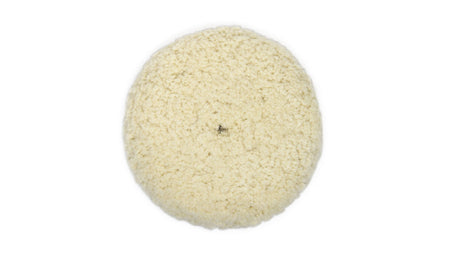 Mirka Twisted Wool Pad 8 in x1.5 in Quick Disconnect, 1/Pkg