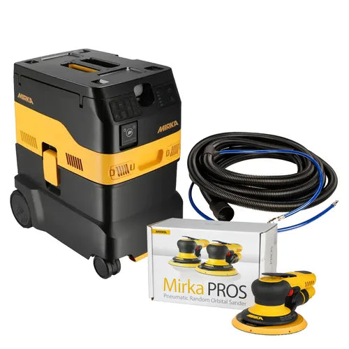 Mirka 6 in Dust-Free Basic System (Pneu/5mm + DEXOS 1230)