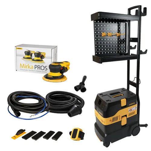 Mirka 6 in Dust-Free WorkStation Sys (Pneu/5mm+DEXOS 1230)