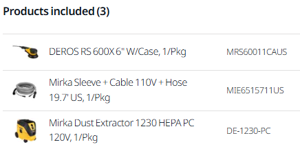 RS Dust-Free Basic System (electric)