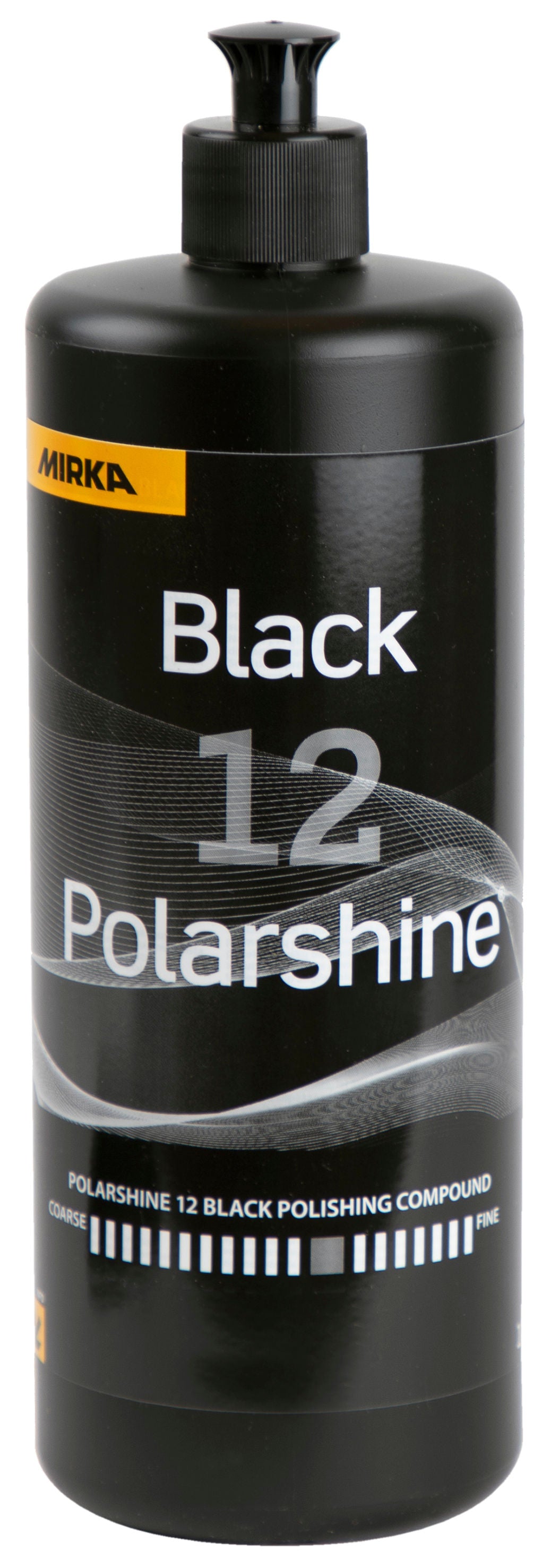 Mirka POLARSHINE Polish 12 Black 1L, 1/Pkg