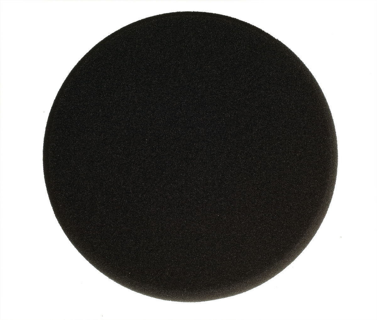 Mirka Foam Polishing Pad 6 in x 1 in Black Flat, 2/Pkg