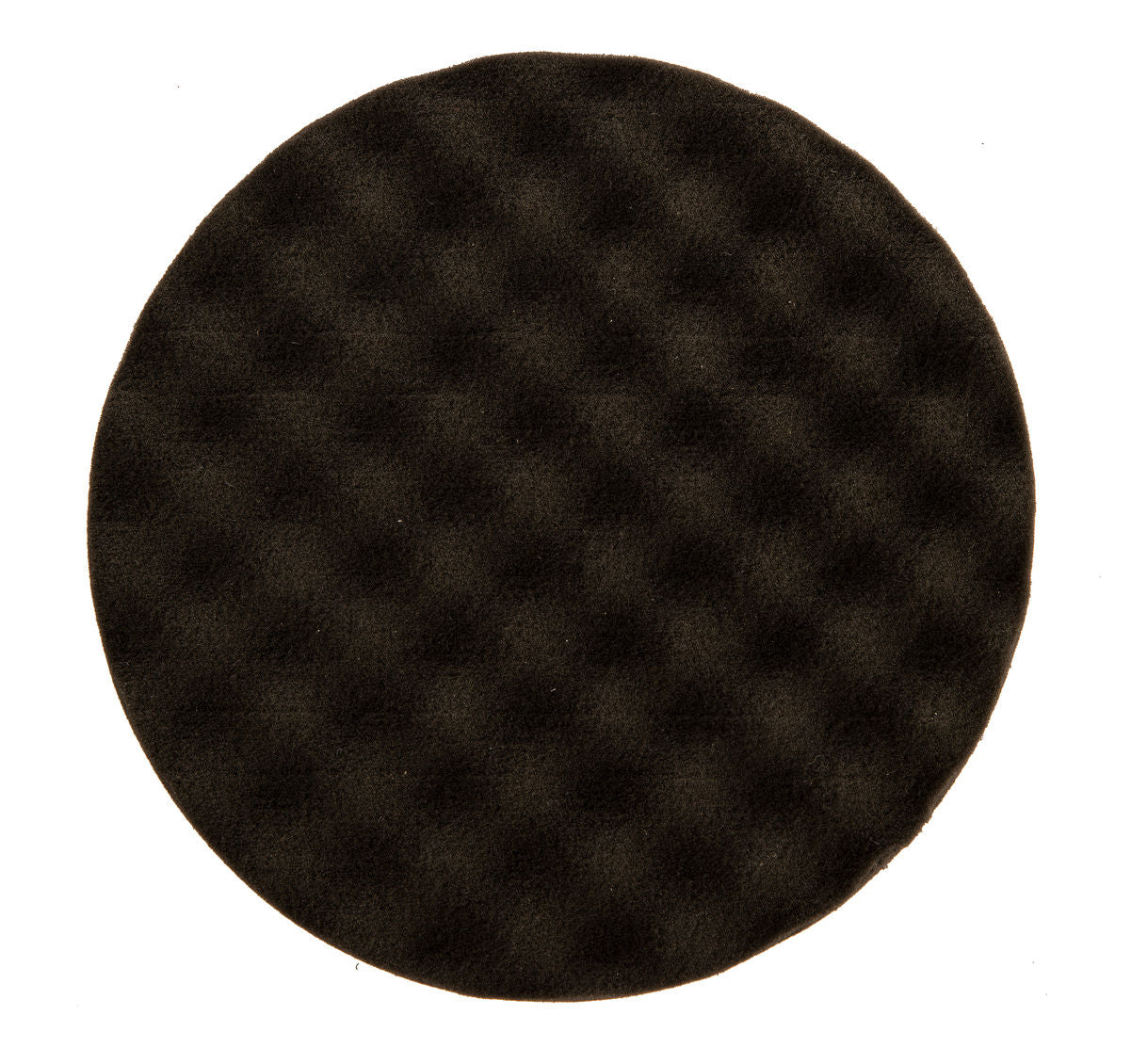 Mirka Foam Polishing Pad 8 in x1.25 in Black, 1/Pkg