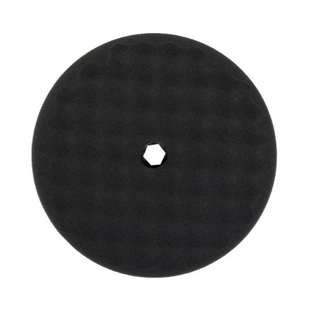 Mirka Foam Polishing Pad 8 in Black Waffle Quick Discon