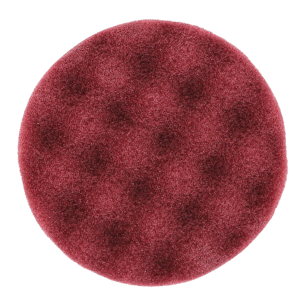 Mirka Foam Polishing Pad 3.25 in x1 in Burgundy Waffle,20/Pkg
