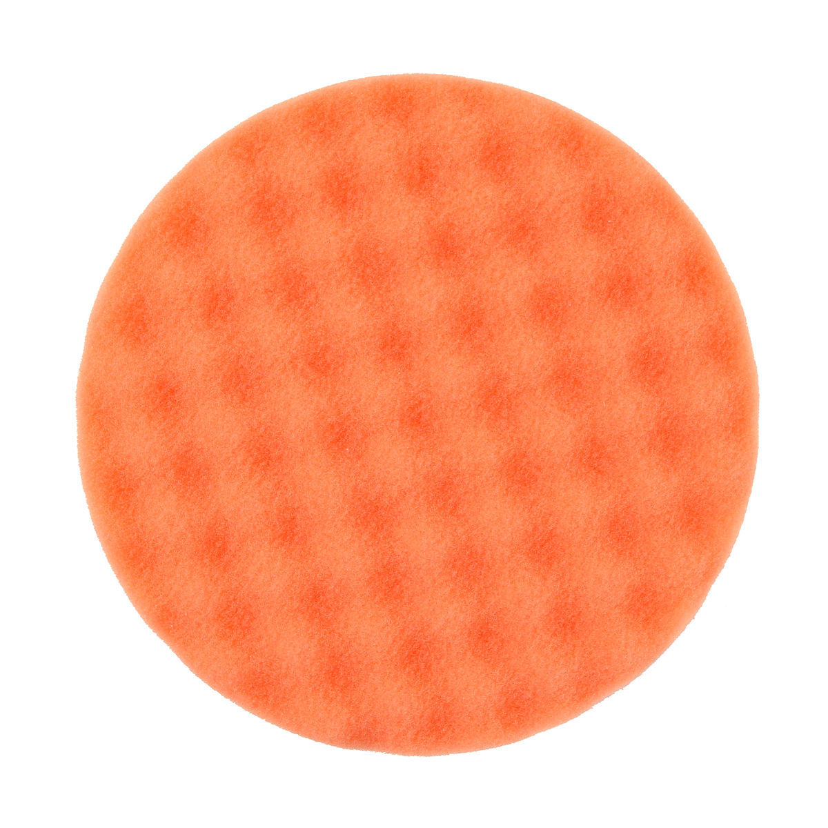 Mirka Foam Polishing Pad 6 in x 1 in Orange Waffle, 2/Pkg