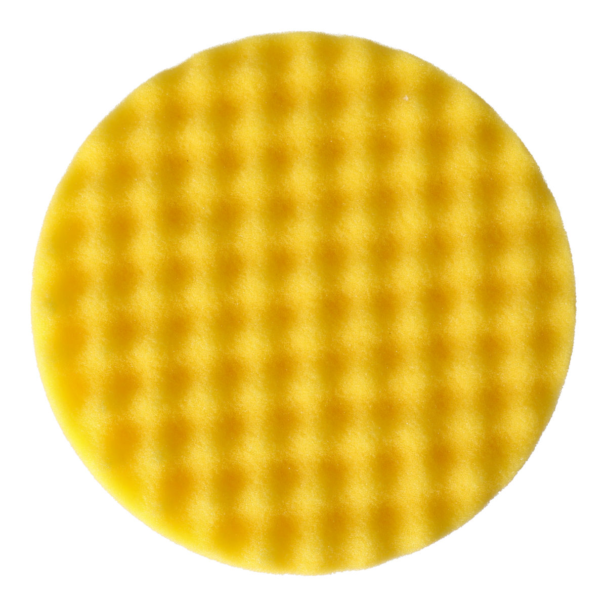 Mirka Foam Polishing Pad 3.25 in x1 in Yellow Waffle, 20/Pkg