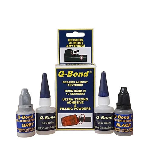 Q-Bond Ultra Strong Repair Adhesive & Reinforcing Powder Kit