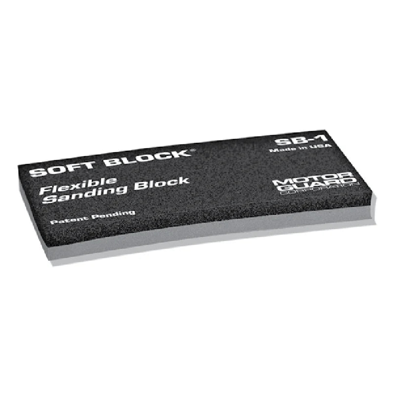 Soft Flexible Sanding Block for Contours