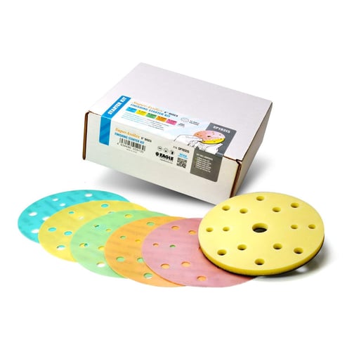 Eagle Abrasives Super Assilex 15H disc kit finishing sanding system automotive