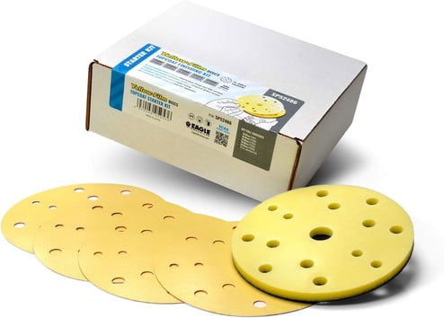 Eagle Abrasives Super Buflex 6 inch NH disc kit sanding system automotive finishing