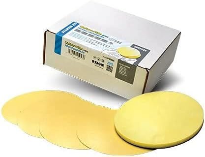 Eagle Abrasives 6 inch Yellow Film finishing disc kit sanding system automotive
