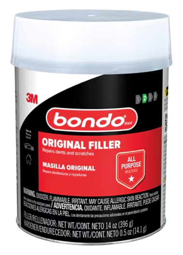 3M Bondo Original Body Filler 14oz
