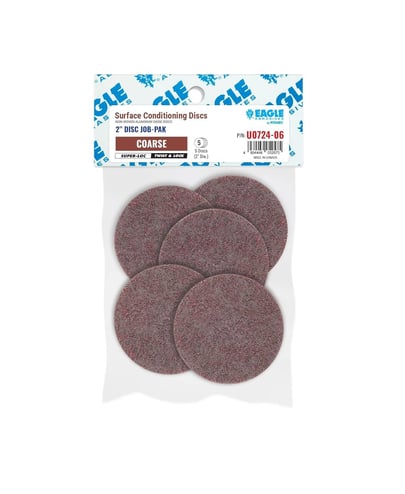 Eagle Abrasives 2 inch super loc NW coarse discs surface conditioning