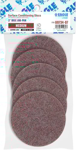 Eagle Abrasives 3” SUPER-LOC NW Medium