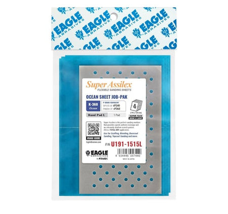 Eagle Abrasives Assilex ocean sanding sheets L pad automotive dry sanding