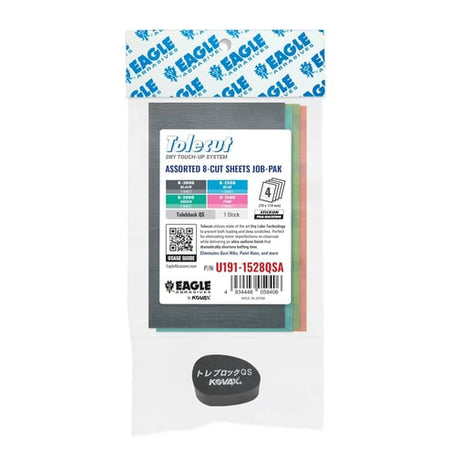 Package of Tolekut assorted cut sheets with Eagle branding on a white background
