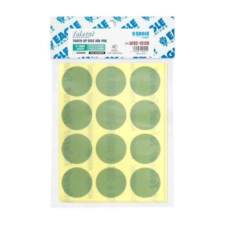 Eagle Abrasives Tolecut T-Up green sanding discs ultra fine finishing