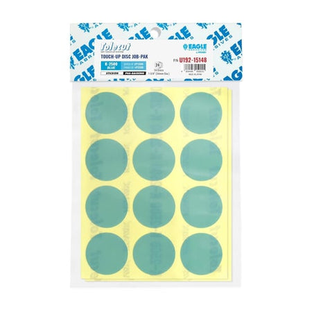 Eagle Abrasives Tolecut T-Up blue sanding discs fine defect removal