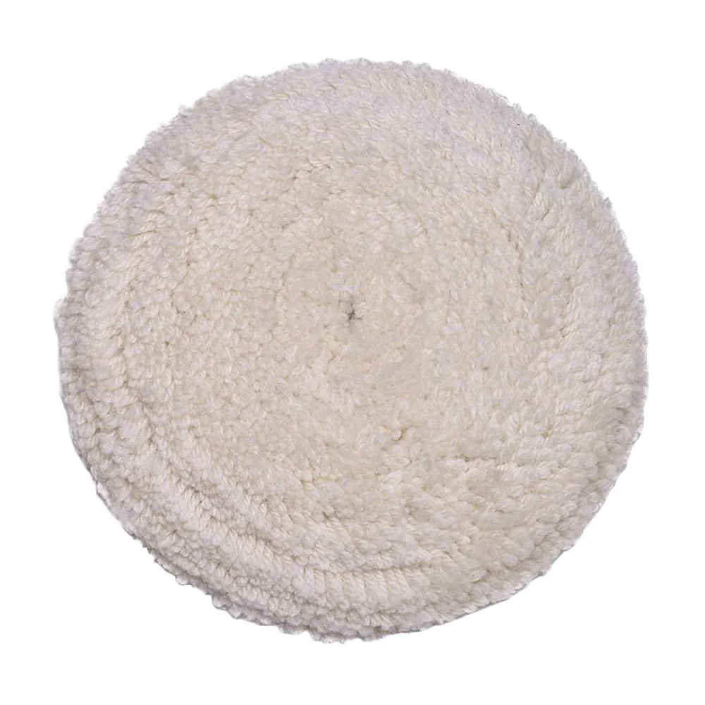 7.5x1.5 inch Velcro wool buffing pad for polishing and finishing automotive surfaces — Kolor Koalition