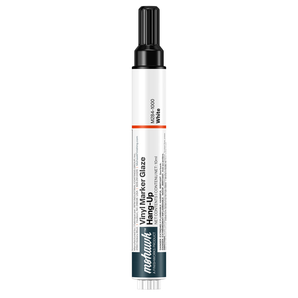 Vinyl Marker Glaze Hang-Up White M284-1000