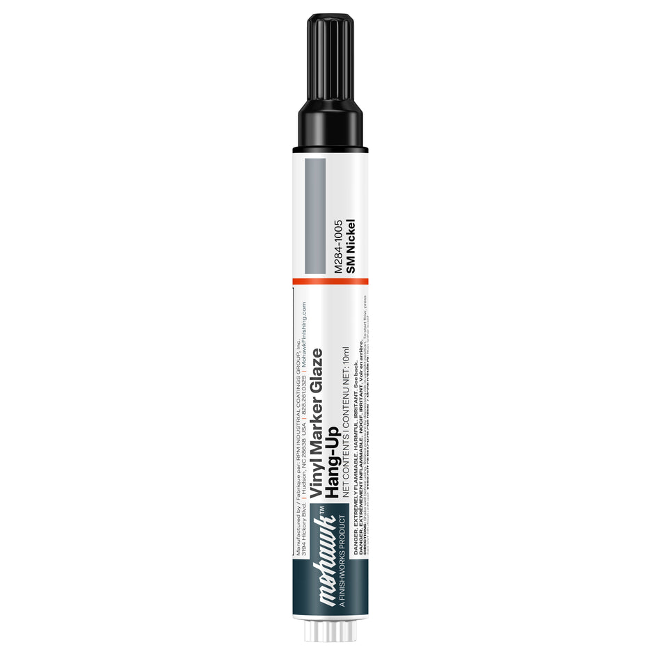 Vinyl Marker Glaze Hang-Up Sm Nickel M284-1005