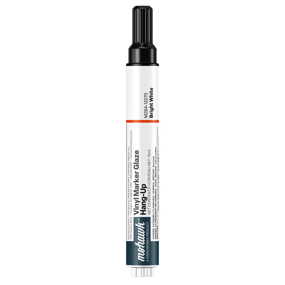 Vinyl Marker Glaze Hang-Up Bright White M284-12270
