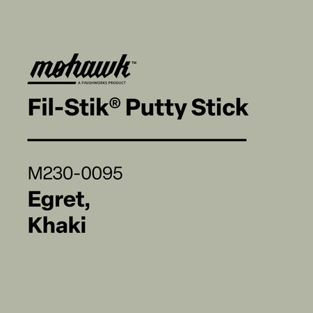Mohawk M230-0095 Egret Khaki furniture scratch and nick touch-up stick
