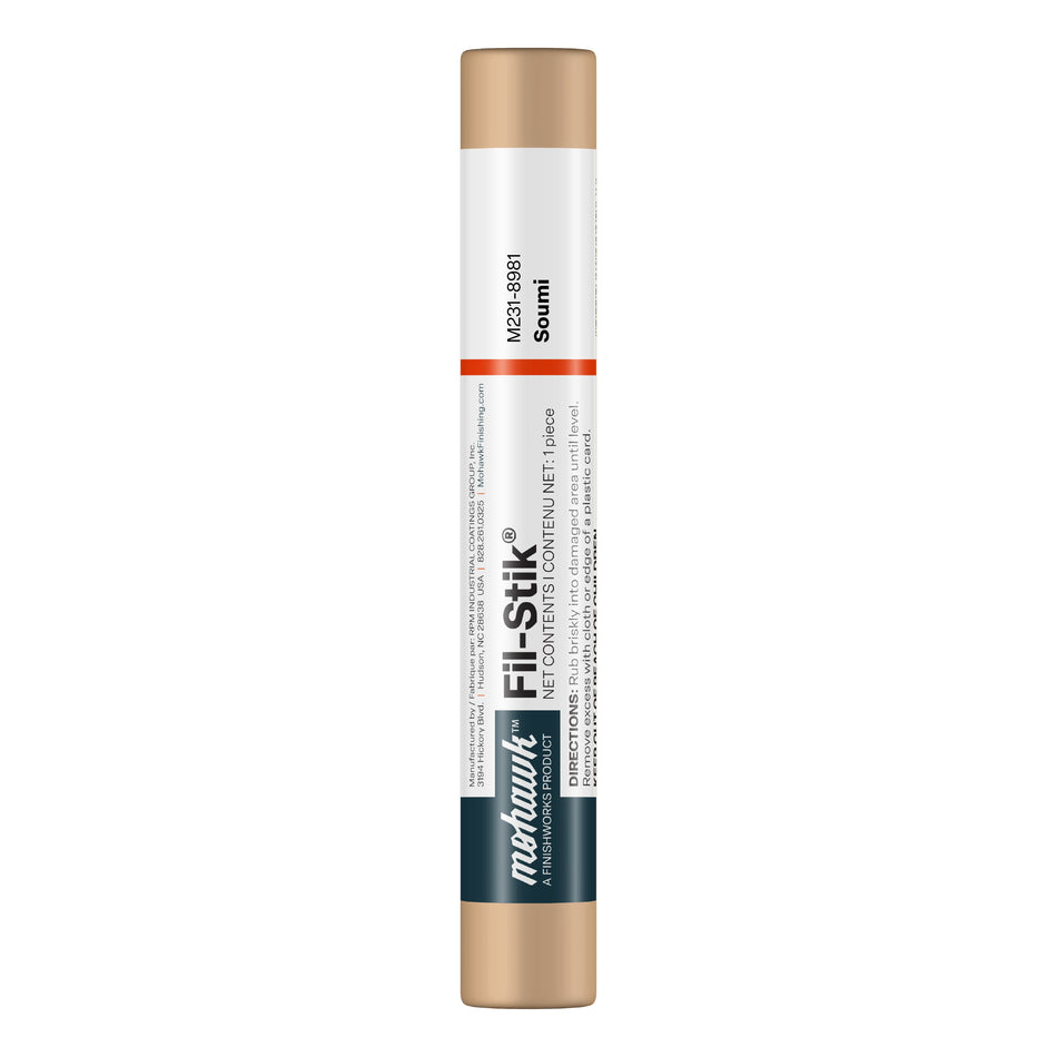 Mohawk Soumi Fil-Stik wax putty stick for wood repair
